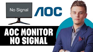 Aoc Monitor No Signal Problem FIXED [upl. by Edythe]