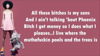 Nicki Minaj  Did it on em Lyrics Video [upl. by Mina]