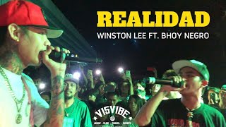 Winston Lee  Realidad ft Bhoy Negro Live at Bato Leyte [upl. by Gelb536]