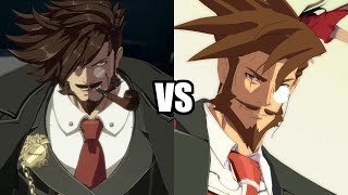 Guilty Gear Strive Slayer Trailer vs Xrd Comparison GGST GGXrd [upl. by Anirtal896]