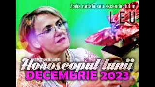 LEU ♌ Iesiti la inaintare ⭐ Horoscopul lunii DECEMBRIE 2023 [upl. by Corry]