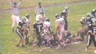 Springbrook High School Football 1988 Highlights [upl. by Snook]