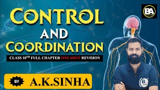 CONTROL AND COORDINATION CLASS 10 CBSE EXAM 2025 [upl. by Marshal]