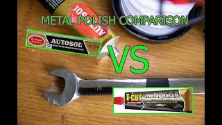 Metal Polish Comparison  T  Cut vs Autosol with Brasso test  ish [upl. by Anastasie65]