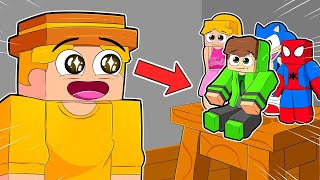 24 HORAS trolleando a mi amigo fingiendo ser un JUGUETE en Minecraft [upl. by Nedmac]