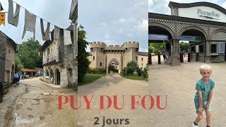 2 jours au Puy du fou  Que faire  Hôtel villa gallo romaine  restaurant lécuyer tranchant [upl. by Harvison]