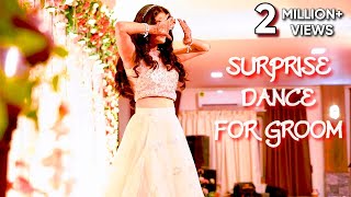 Brides SURPRISE Dance Performance For Groom  Best Bride Dance [upl. by Girish639]