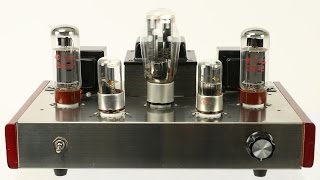 Test EL34 SE Röhrenverstärker Bausatz Tube Amp DIY KIT 6N9P 5Z3P English Subtitles [upl. by Ardine469]