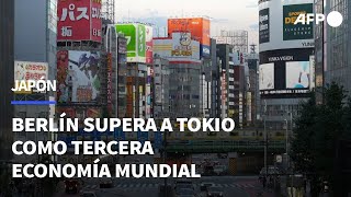 Alemania supera a Japón como tercera economía mundial  AFP [upl. by Brien350]