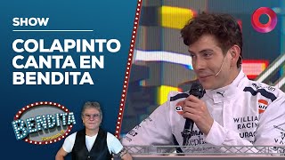 Colapinto canta en Bendita  Bendita [upl. by Arlo841]