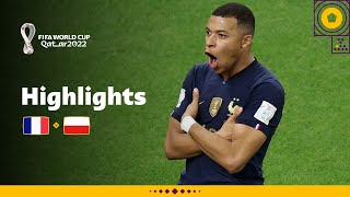 The Mbappe Show  France v Poland  Round of 16  FIFA World Cup Qatar 2022 [upl. by Nylirrehs93]