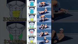 ABS Training ‼️ fitness shorts abs absworkout fitlife [upl. by Dilly400]