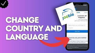 How to change country and language on Jooble [upl. by Haiasi70]