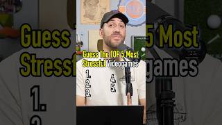 Top 5 Most Stressful Video Games Of All Time Do You Agree shorts top5 gaming guessinggame [upl. by Bracci]