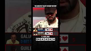 BEST BLUFF in Poker wsop2024 [upl. by Kwei]