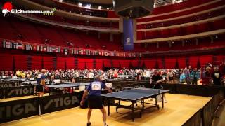 Campeonato de Tênis de Mesa p Veteranos  STIGA TABLE TENNIS [upl. by Ainelec]