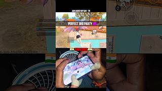 3rd Party😈Fastest 6 Finger Android Playerhandcamiqoo3 bgmi pubgshortsviral [upl. by Ynttirb]