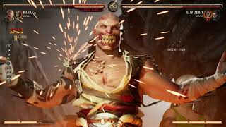 MK1 Baraka Day 1 High Damage Combos [upl. by Idihc506]