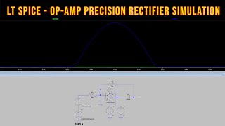 LT Spice  OpAmp Precision Rectifier Simulation  OpAmp Rectifiers Basics [upl. by Margit119]