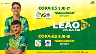 NOVA VENÉCIA X CTE COLATINA  COPA ES SUB15 E SUB17 [upl. by Seavir591]