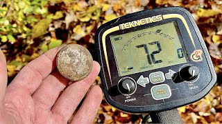 Finding the old stuff metal detecting out behind the old colonial cellar hole [upl. by Aicirtal]