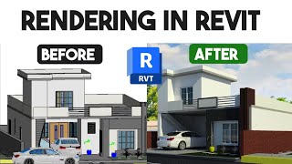 Rendering In Revit  Render In Revit Architecture  Architecture Lab [upl. by Latona]