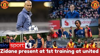 ✅💯🔥ZIDANE LEADS THE WAY MANCHESTER UNITED TRAINING REDEFINED UNDER HIS COMMAND✅💯🔥 [upl. by Prosser]