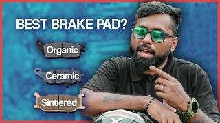 Organic vs Ceramic vs Sintered Brake Pads For Bikes [upl. by Ayikat]