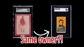 Does the person who sold the 72 million Babe Ruth card ALSO own a midgrade T206 Honus Wagner [upl. by Oeak41]