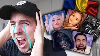 REACTING TO ROMANIAN MUSIC ft Iuliana Beregoi Delia Sandu Ciorba Carlas Dreams JO ADDA [upl. by Elodie323]