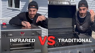 Infrared Grill VS Traditional Grill  What is the difference infraredgrill gasgrill bbqgrill [upl. by Lemmy]