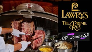 Lawrys Prime Rib Las Vegas return for another Feast in elegance for 2021 [upl. by Ardelis]