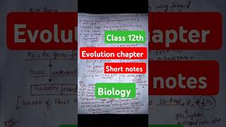 Evolution in 12th Grade Biology  EVERYTHING You Need to Know biology neet class12biology pw [upl. by Belloir]