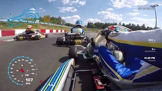 Onboard X30 Senior Wackersdorf  2019 IAME X30 Euro Series  Boldizsar Szabo [upl. by Arev94]