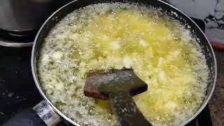 Half process of Making Ghee At Homegheeat [upl. by Sochor638]