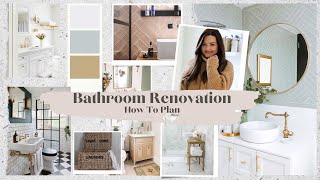 How To Plan An Ensuite Bathroom Renovation My Before  Inspiration  Moodboard [upl. by Johnsten273]