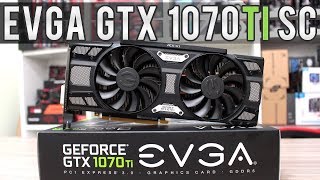 Review EVGA GTX 1070 Ti SC Black Edition 8GB  Comparativo GTX 1070  1070Ti  1080 [upl. by Mcnully]