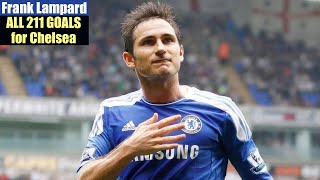 Frank Lampard ◉ All 211 Goals for Chelsea [upl. by Lrat]