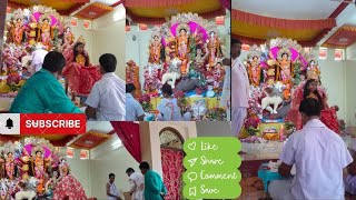 Asthami day special ❣️kumari puja🙏❤️durgapuja2024 india tripura youtube vlog [upl. by Gilchrist]