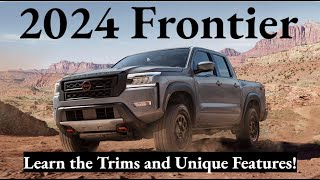 2024 Nissan Frontier Trim Breakdown [upl. by Donavon]