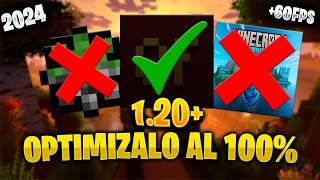 ✅️COMO OPTIMIZAR TU MINECRAFT PE Y BEDROCK 120 Y 121✅️ [upl. by Manthei]