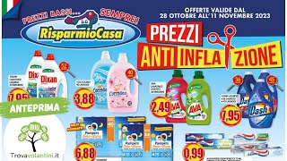 VOLANTINO RISPARMIOCASA Dal 28 ottobre al 11 novembre 2023 anteprima [upl. by Koralle]