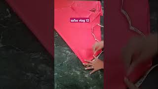 umbrella frock stitching and cutting diy trending safas vlog 12 [upl. by Nivre148]