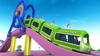 Cartoon Train  Toy Train for children  Kids Videos for Kids  Chu Chu Cartoon  Toy Factory Trains [upl. by Alyssa]