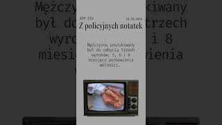 Ełk z policyjnych notatek ➡️ Poszukiwany listem gończym trafił w ręce mundurowych [upl. by Inafit]