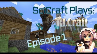 Can I Survive 100 DAYS in RL Craft Modded Minecraft Episode 1 [upl. by Eanaj341]