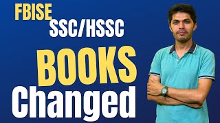 Fbise Books Changed New Books Details for SSC HSSC 2024 amp Onwards [upl. by Aehr]