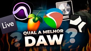 QUAL O MELHOR PROGRAMA PARA PRODUÇÃO MUSICAL DAW [upl. by Ranchod868]