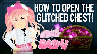 How To Open The GLITCHED Chest Under The Bridge In Divinia Park  Royale High Life Hacks [upl. by Valma]