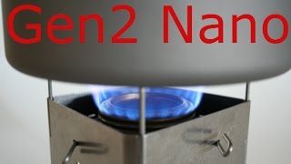 Gen2 Firebox Nano Even More Adapted To Trangia Spirit Burner Use [upl. by Fara]